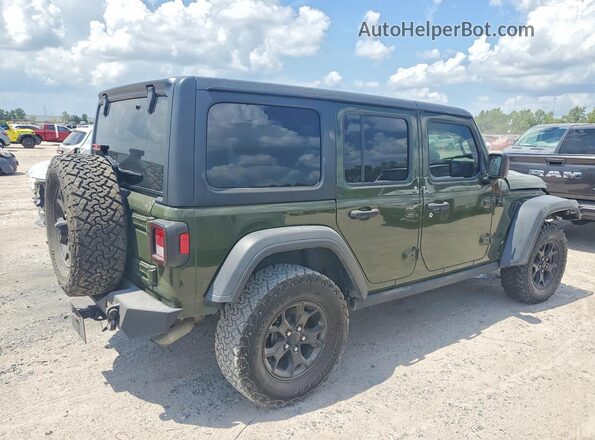 1C4HJXDG2LW290744 2020 JEEP WRANGLER Green უკანა მარჯვენა