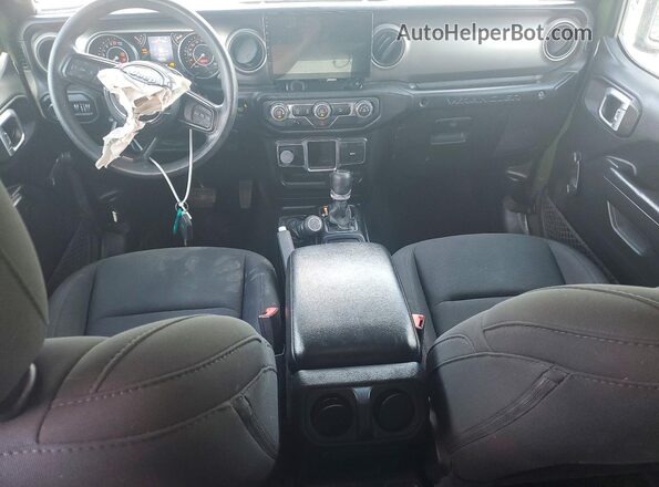 1C4HJXDG2LW290744 2020 JEEP WRANGLER Green წინა პანელის ხედი
