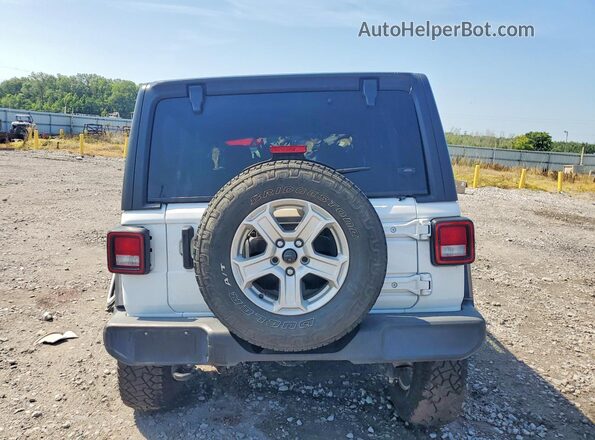1C4HJXDG2MW551744 2021 JEEP WRANGLER White უკანა ხედი