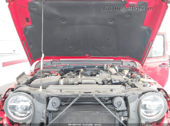 1C4HJXDG2MW744007 2021 JEEP WRANGLER UNLIMITED Red Rear view