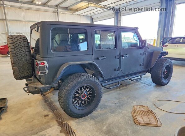 1C4HJXDG2MW748686 2021 JEEP WRANGLER Черный Задняя правая четверть