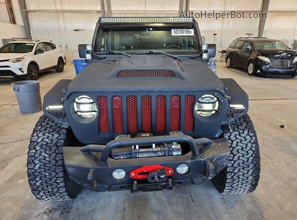 1C4HJXDG2MW748686 2021 JEEP WRANGLER Черный Вид спереди