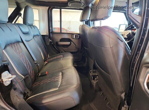 1C4HJXDG2MW748686 2021 JEEP WRANGLER Черный Вид задней части салона
