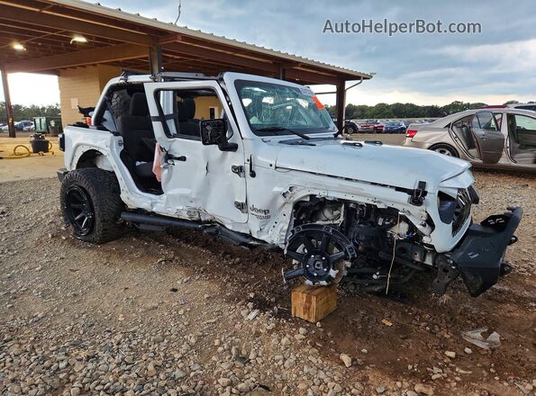 1C4HJXDG4JW167685 2018 JEEP WRANGLER White Przód prawy