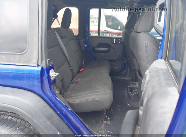 1C4HJXDG4KW644116 2019 JEEP WRANGLER UNLIMITED Blue VIN sticker view