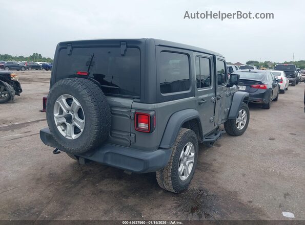 1C4HJXDG4LW258376 2020 JEEP WRANGLER UNLIMITED Gray Rear right