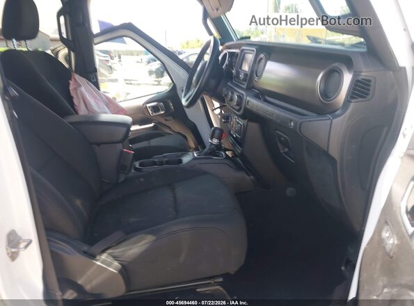 1C4HJXDG4LW297260 2020 JEEP WRANGLER UNLIMITED White Вид салону спереду