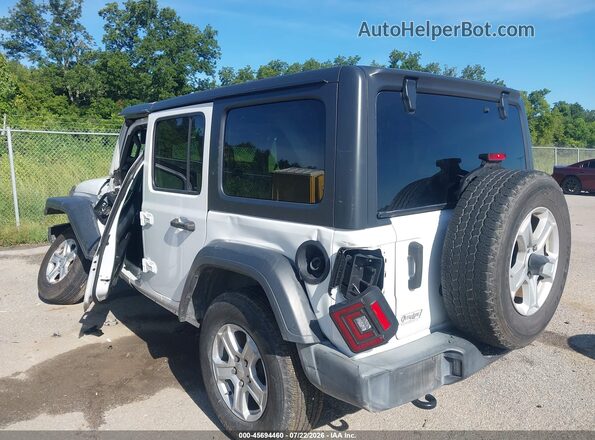 1C4HJXDG4LW297260 2020 JEEP WRANGLER UNLIMITED White Задня ліва чверть