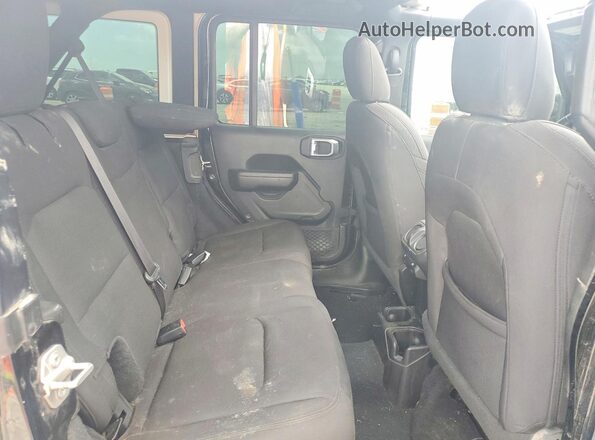 1C4HJXDG4NW224229 2022 JEEP WRANGLER Black Rear seats view
