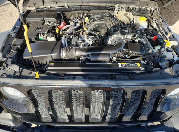 1C4HJXDG4PW657343 2023 JEEP WRANGLER Black Շարժիչի բաժամունքի տեսք