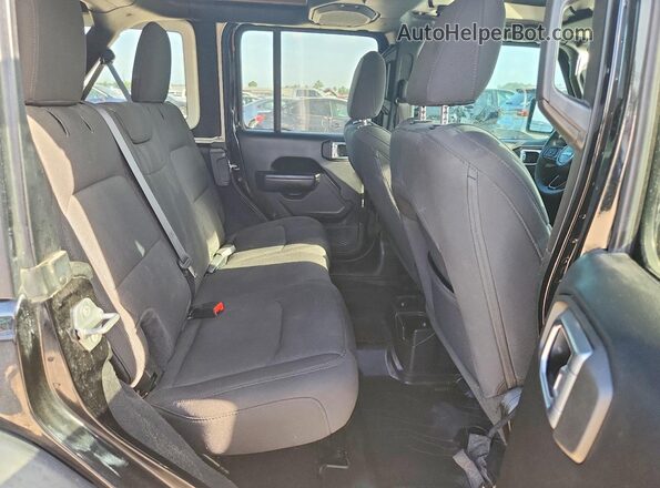 1C4HJXDG4PW657343 2023 JEEP WRANGLER Black Սալոնի հետևի տեսք