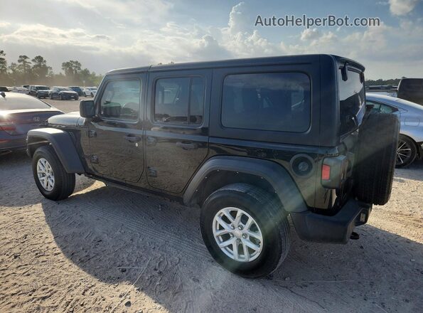 1C4HJXDG4PW657343 2023 JEEP WRANGLER Black Հետևի ձախ