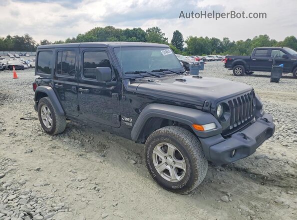 1C4HJXDG5LW242168 2020 JEEP WRANGLER Black Առջևի աջ