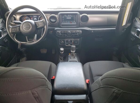 1C4HJXDG5LW242168 2020 JEEP WRANGLER Black Առջևի վահանակի տեսք
