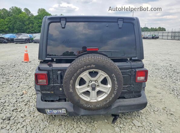 1C4HJXDG5LW242168 2020 JEEP WRANGLER Black Հետևի տեսք