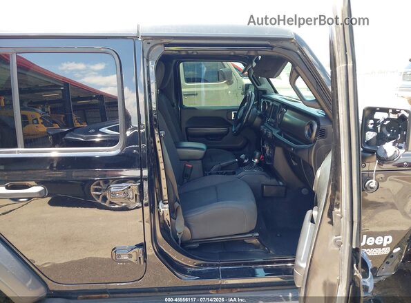 1C4HJXDG5MW502246 2021 JEEP WRANGLER UNLIMITED Черный Вид салона спереди