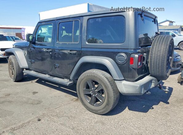 1C4HJXDG6LW185415 2020 JEEP WRANGLER Black Задня ліва чверть
