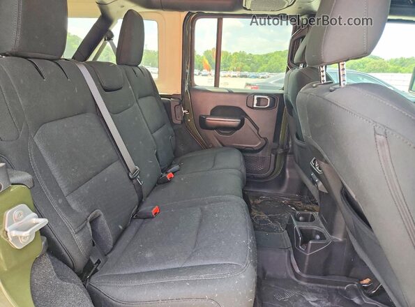 1C4HJXDG6LW284848 2020 JEEP WRANGLER Green Հետևի նստատեղերի տեսք