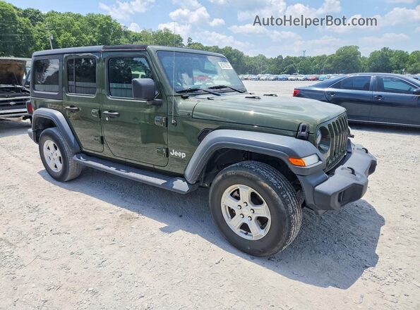 1C4HJXDG6LW284848 2020 JEEP WRANGLER Green Առջևի աջ