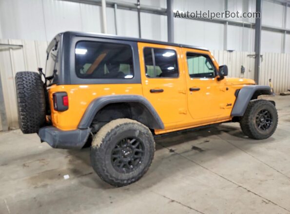 1C4HJXDG6MW692977 2021 JEEP WRANGLER Orange უკანა მარჯვენა
