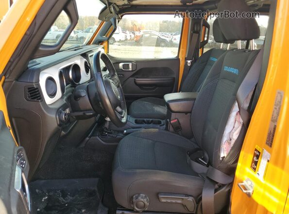 1C4HJXDG6MW695636 2021 JEEP WRANGLER Gold წინა სალონის ხედი