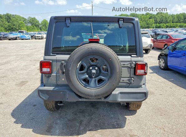 1C4HJXDG6PW522428 2023 JEEP WRANGLER Gray უკანა ხედი