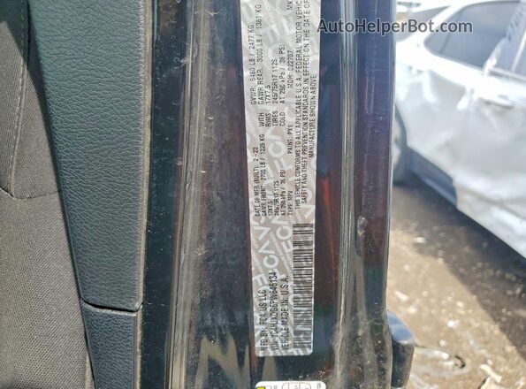 1C4HJXDG6PW646134 2023 JEEP WRANGLER Black Vista de la etiqueta del VIN