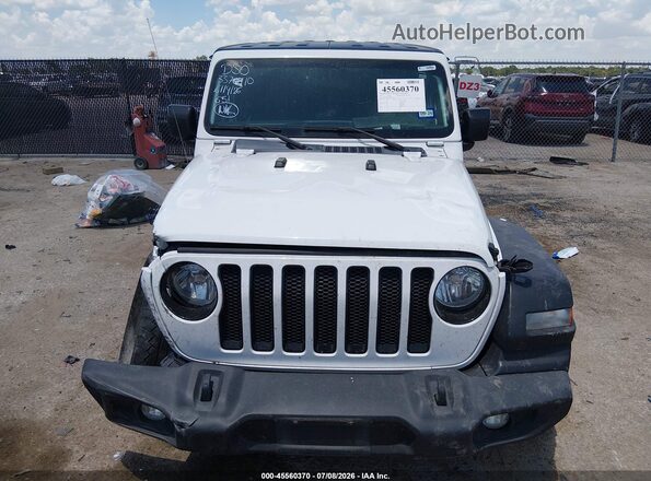 1C4HJXDG7MW647224 2021 JEEP WRANGLER UNLIMITED White ხელსაწყოთა პანელის ხედი