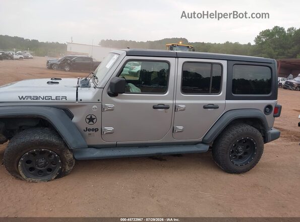 1C4HJXDG8JW178172 2018 JEEP WRANGLER UNLIMITED Silver Vista interior de 360 grados