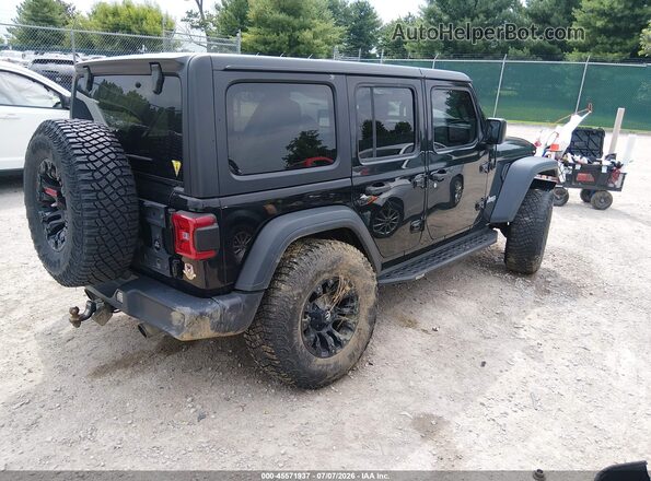 1C4HJXDG8KW557125 2019 JEEP WRANGLER UNLIMITED Black უკანა მარჯვენა