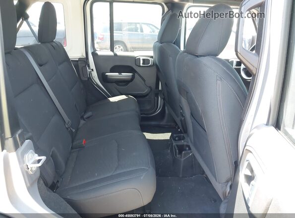 1C4HJXDG8LW284415 2020 JEEP WRANGLER UNLIMITED Silver VIN კოდის სტიკერის ხედი