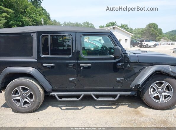 1C4HJXDG8NW191946 2022 JEEP WRANGLER UNLIMITED Black სალონის 360-გრადუსიანი ხედი