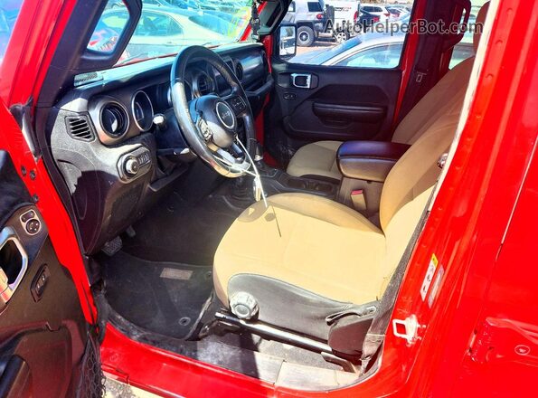 1C4HJXDG9JW134505 2018 JEEP WRANGLER Red Սալոնի դիմացի տեսք