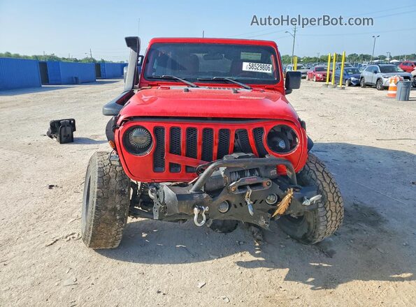 1C4HJXDG9LW201011 2020 JEEP WRANGLER Red Вид спереду