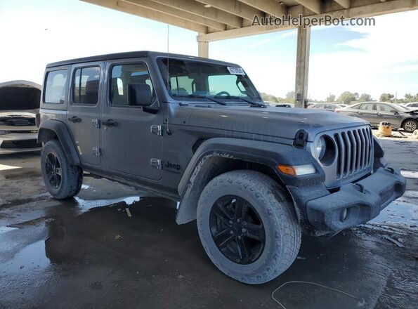 1C4HJXDG9MW520393 2021 JEEP WRANGLER Silver Przód prawy