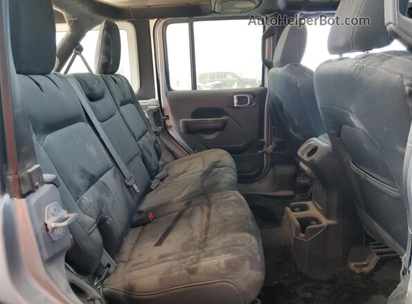 1C4HJXDG9MW520393 2021 JEEP WRANGLER Silver Widok tylnych siedzeń