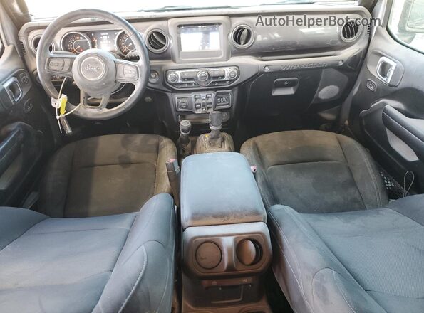 1C4HJXDG9MW520393 2021 JEEP WRANGLER Silver Widok deski rozdzielczej