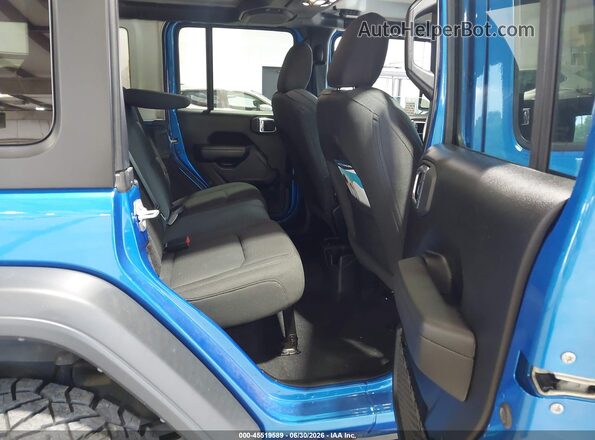 1C4HJXDG9PW686658 2023 JEEP WRANGLER Синий Вид наклейки с VIN-кодом