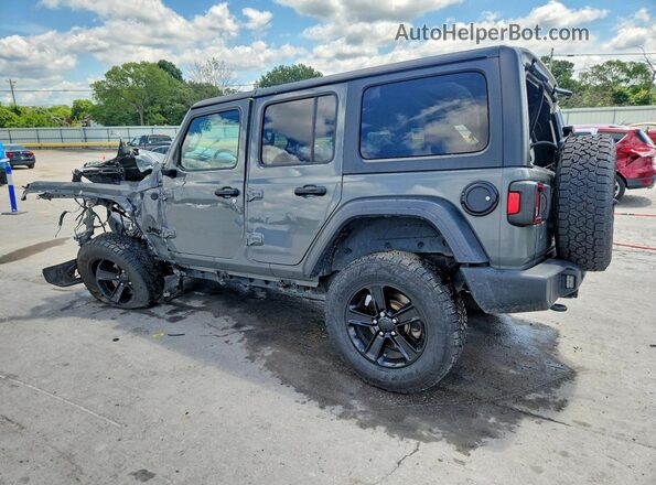 1C4HJXDGXLW210753 2020 JEEP WRANGLER Gray Հետևի ձախ