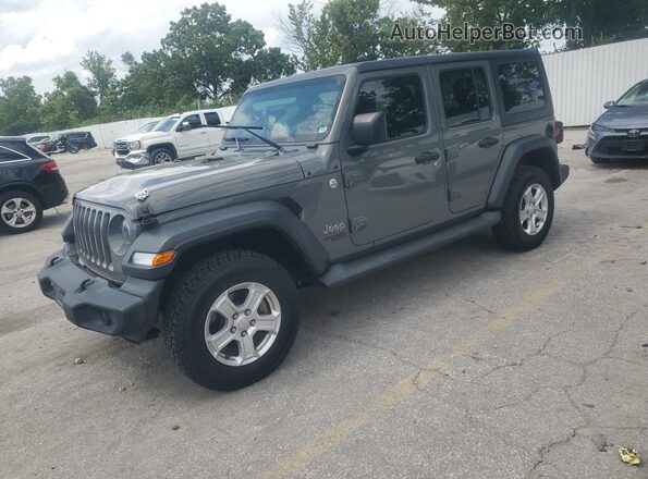 1C4HJXDGXLW235796 2020 JEEP WRANGLER Gray 