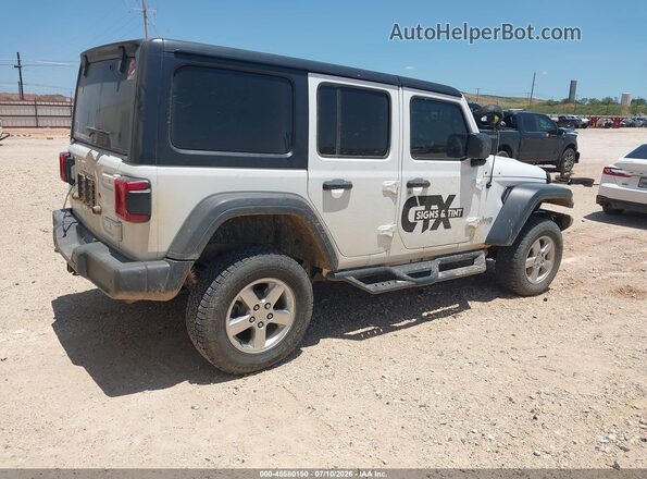 1C4HJXDM1LW257823 2020 JEEP WRANGLER UNLIMITED White Rear right