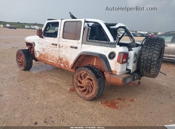 1C4HJXDN0JW331237 2018 JEEP WRANGLER UNLIMITED Белый Задняя левая четверть