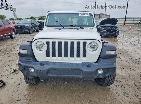 1C4HJXDN0LW144261 2020 JEEP WRANGLER White Widok z przodu