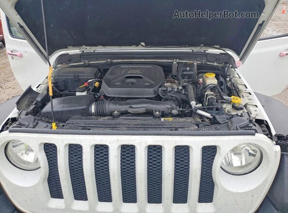 1C4HJXDN0LW144261 2020 JEEP WRANGLER White Widok komory silnika