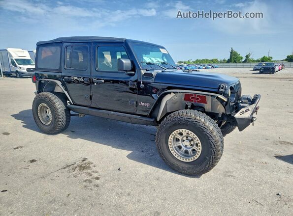 1C4HJXDN0LW199230 2020 JEEP WRANGLER Black წინა მარჯვენა