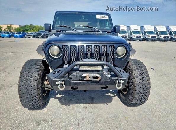 1C4HJXDN0LW199230 2020 JEEP WRANGLER Black წინა ხედი