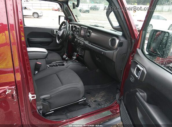 1C4HJXDN0MW680449 2021 JEEP WRANGLER UNLIMITED Burgundy Vista interior delantera