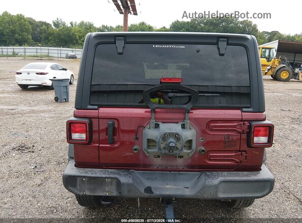 1C4HJXDN0MW680449 2021 JEEP WRANGLER UNLIMITED Burgundy 