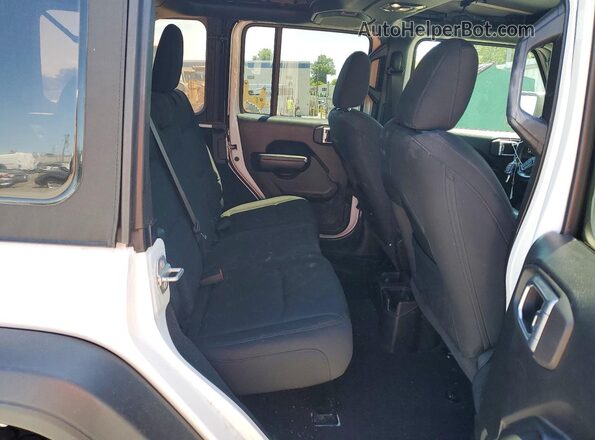 1C4HJXDN0MW749012 2021 JEEP WRANGLER White Вид задньої частини салону