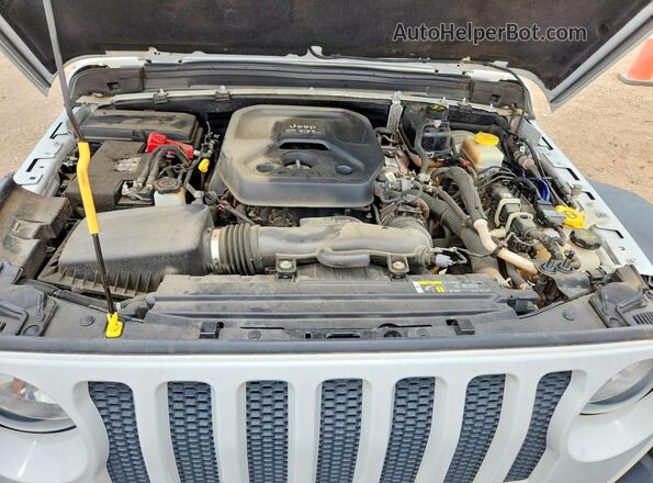 1C4HJXDN1LW129266 2020 JEEP WRANGLER White უკანა სალონის ხედი